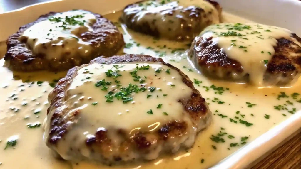 Amish Hamburger Steak Bake