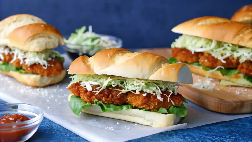 Crispy Chicken Caesar Sandwich