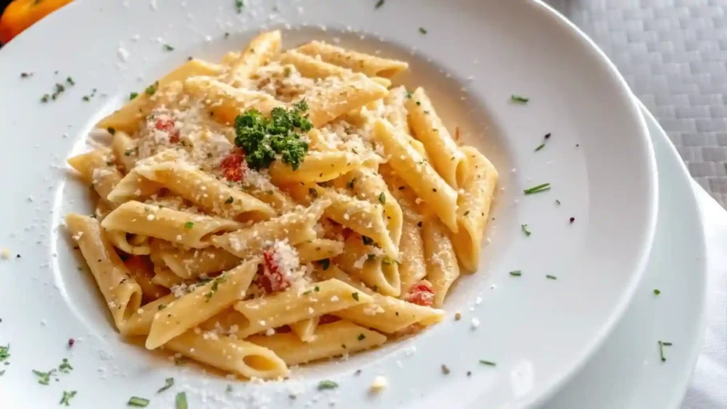 One Pot Creamy Garlic Pasta