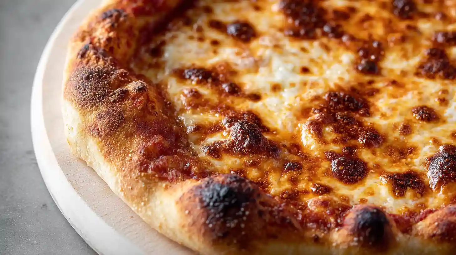 Artisan pizza dough with high hydration long fermentation method - 500g 00 flour or all-purpose flour combined with 375g warm water divided autolyse 20 minutes, quarter teaspoon active dry yeast dissolved reserved tablespoon water, 1¾ teaspoons fine sea salt added and incorporated via stretch-and-fold technique, bulk fermented 5-6 hours room temperature until doubled, divided shaped dough balls refrigerated 24-72 hours cold fermentation developing deep complex flavor - stretched 12-inch circle baked pizza steel or stone 500-550°F